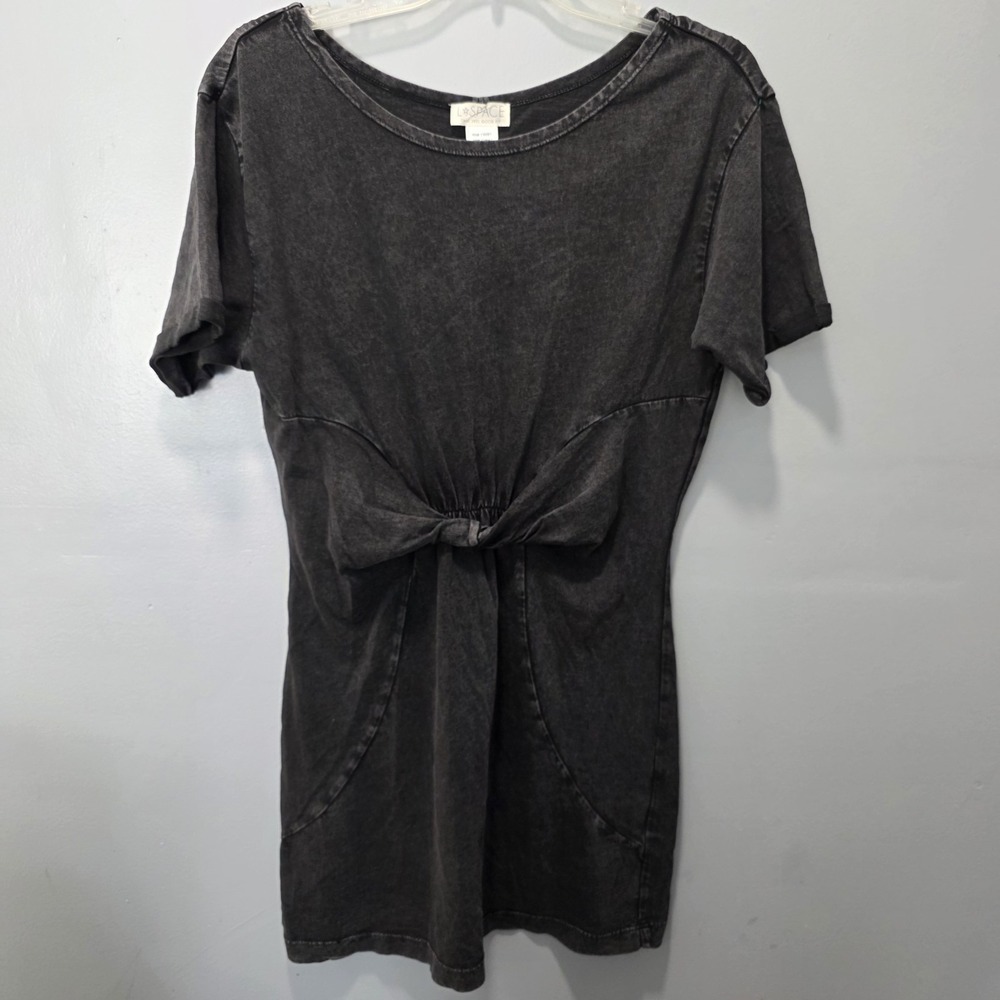 L'space Dress Size M Acid Wash Beachwood T-Shirt Twist